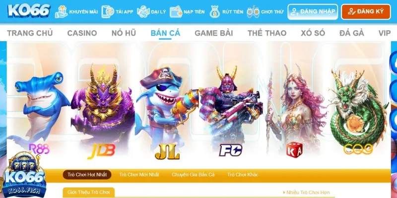 Sảnh bắn cá là thiên đường với ngư thủ