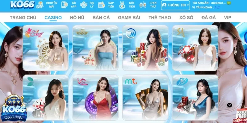Nét thông tin về Casino KO66